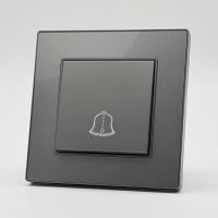 Cristal MMC-027 Переключатель дверного звонка （Графит-Матовый）