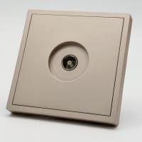 Art MTG-019 Телевизионная розетка（Золото-Матовый）