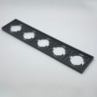 Art B-105 5-постовая рамка（Черный-Матовый）