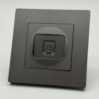 Grace MMC-020 Компьютерная розетка RJ-45 cat6e 10GB （Графит-Матовый）