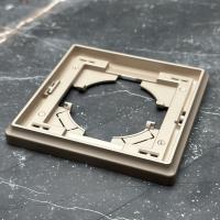 Elegant G-101 1-постовая рамка（Золото-Матовый）