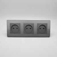 Cristal MMC-3012 3 розетки без заземления（Графит）