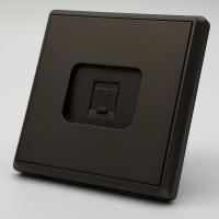 Elegant MTM-020 Компьютерная розетка（Мокко-Матовый）RJ-45 cat6e 10GB