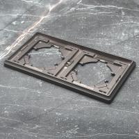 Elegant M-102 2-постовая рамка（Мокко-Матовый）