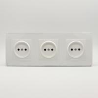 Cristal MMW-3012 3 розетки без заземления（Белый）