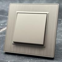 Nature MMG-002 1 клавишный проходной выключатель（Золотой）