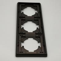 Elegant M-103B 3-постовая рамка вертикальная（Мокко-Матовый）