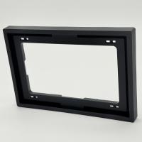 Art B-110 рамка под двойную розетку 120 мм.（Черный-Матовый）