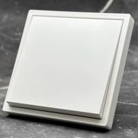 Art MTW-003 1 клавишный перекрестный выключатель Белый-Матовый