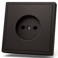 Art MTM-012 Розетка без заземления Мокко-Матовый
