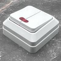 External W-202 2 клавишный открытой установки c неон Белый