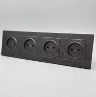 Nature MMC-4012 4 розетки без заземления（Графит）