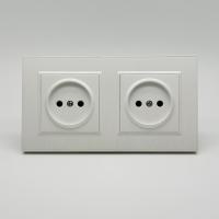 Nature MMW-2012 2 розетки без заземления（Белый）