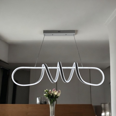 Люстра светодиодная 7201 белая