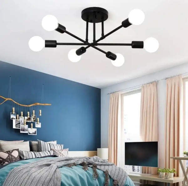 Люстра 8880/6 черная