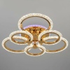 Люстра светодиодная 5107/3+3 золото