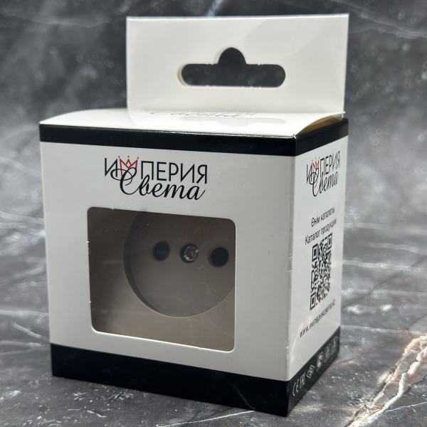 Aluminum MMG-012 Розетка   без заземления（Золотой）