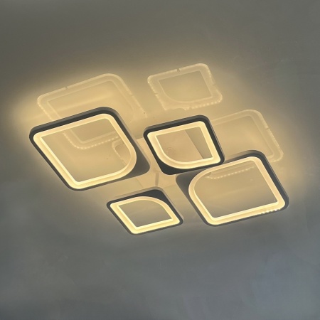 Люстра светодиодная 5001/2+2 белая