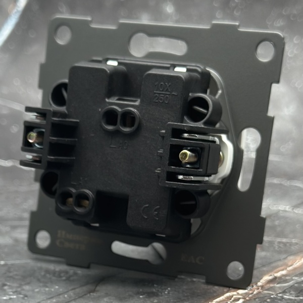 Cristal MMW-027 Переключатель дверного звонка（Белый）