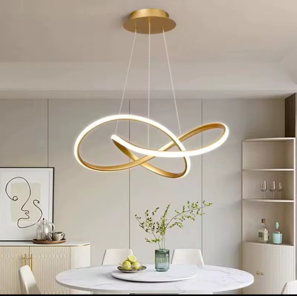 Люстра светодиодная 7106 золото