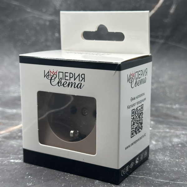 Elegant MTG-013 Розетка с заземлением （Золото-Матовый）