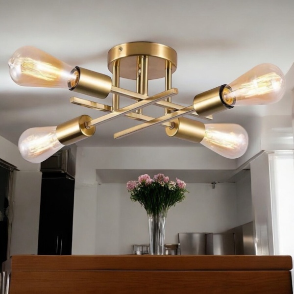 Люстра 8882/4 золото