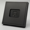 Art MTC-022 Компьютерная розетка RJ-45 cat5e 1GB (Графит-Матовый)