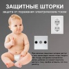 TW-030 Розетка двойная с заземлением 120 без рамки（Белый-Матовый）