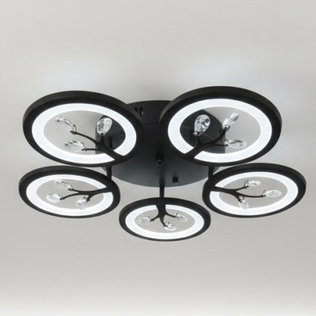 Люстра светодиодная 5011/5 черная