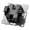 TM-001 1 клавишный 1 полюсный выключатель без рамки（Мокко-Матовый）